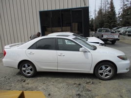 2003 TOYOTA CAMRY SE WHITE 2.4L AT Z150448